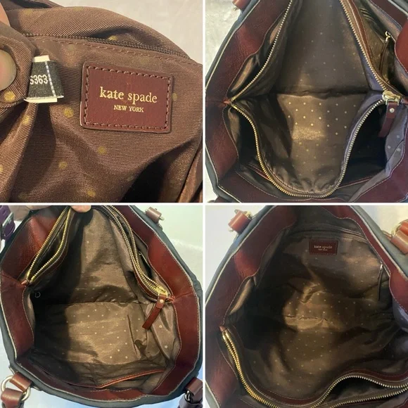 Kate Spade EUC Nylon and Leather Tote - Picture 6 of 7